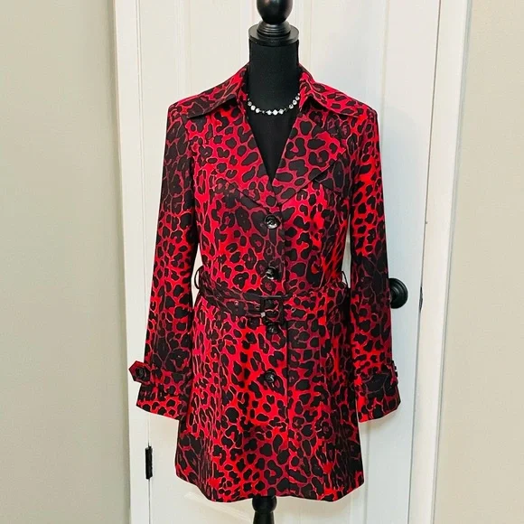 Cache Rain Coat ❤️🖤 - Picture 1 of 8